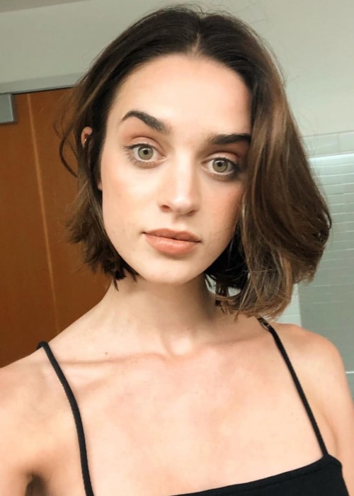 Allie Ayers in an Instagram selfie as seen in May 2019