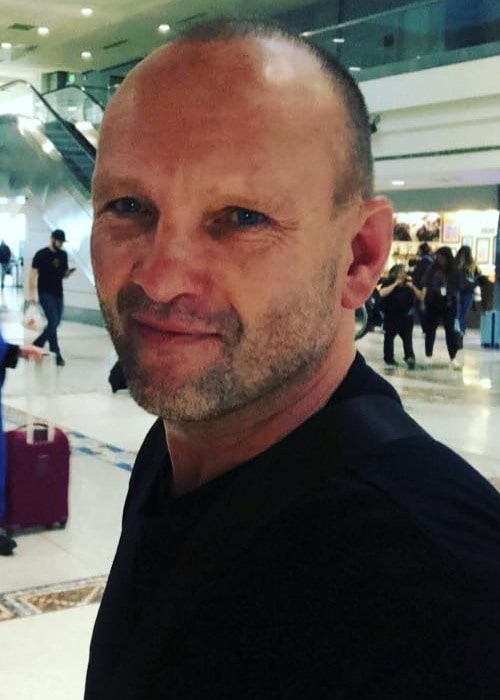 Andrew Howard at the Denver International Airport as seen in April 2019