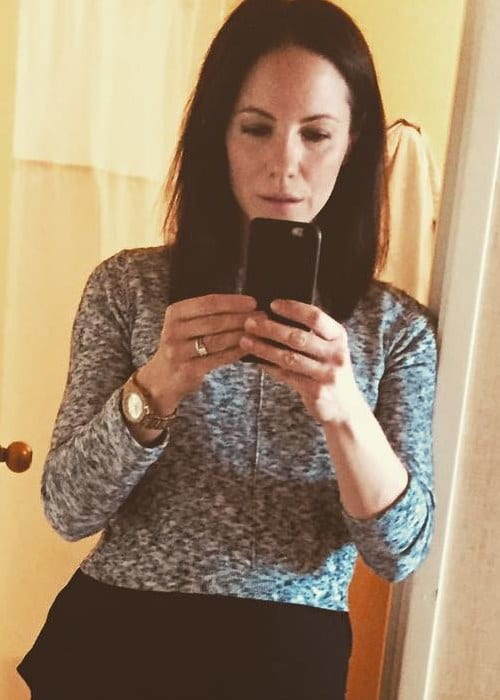 Anna Silk in a selfie in April 2018