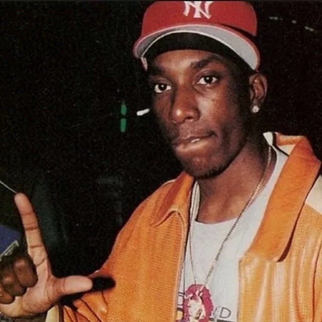 Big L as seen while posing for a picture