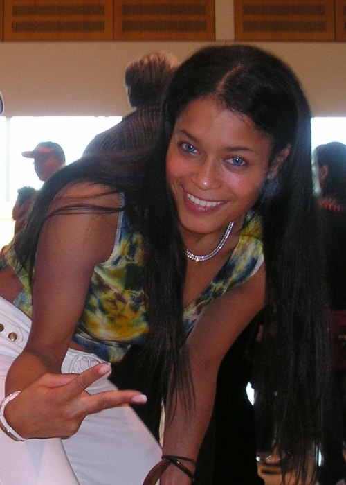 Blu Cantrell as seen while posing for the camera in September 2008