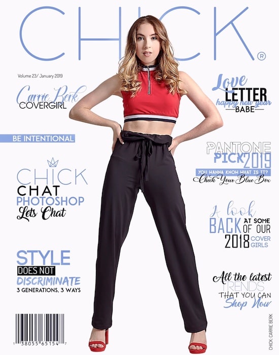 Carrie Berk's Magazine Cover for Chick NYC in 2019