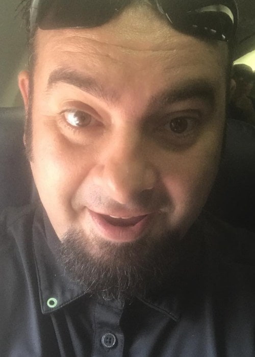 Chris Kirkpatrick in an Instagram selfie as seen in August 2018