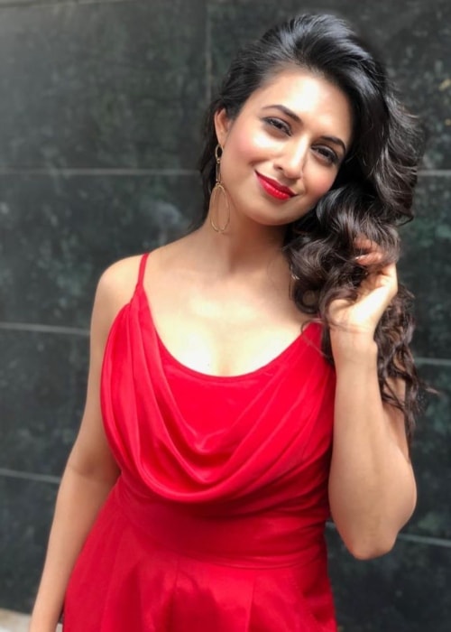 Divyanka Tripathi as seen in picture taken in February 2019