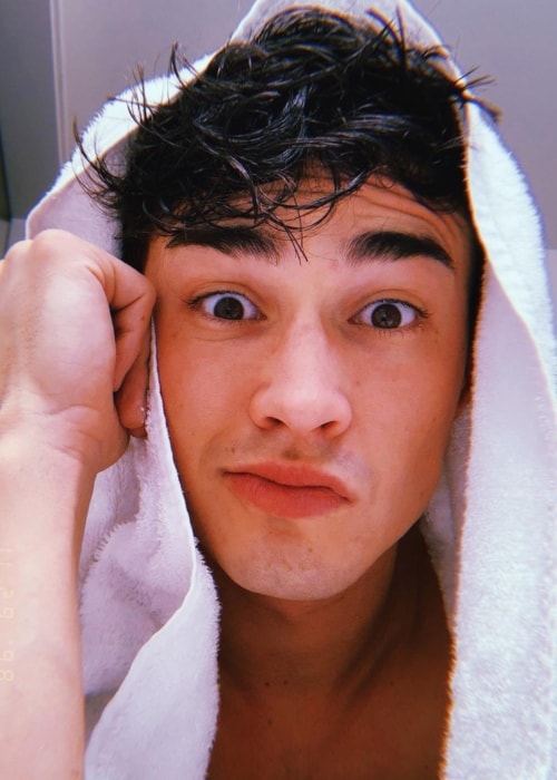 Gavin Leatherwood as seen in a selfie taken in January 2019