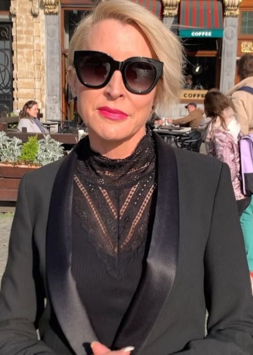 Heather Mills as seen in April 2019