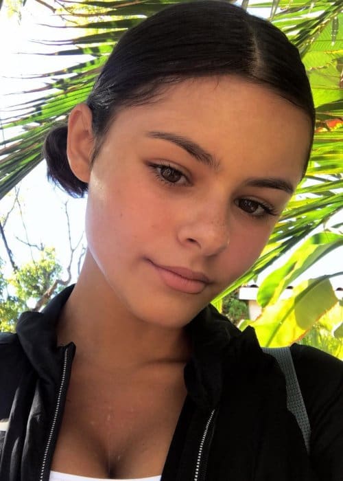 Jacquie Lee in an Instagram selfie as seen in October 2018
