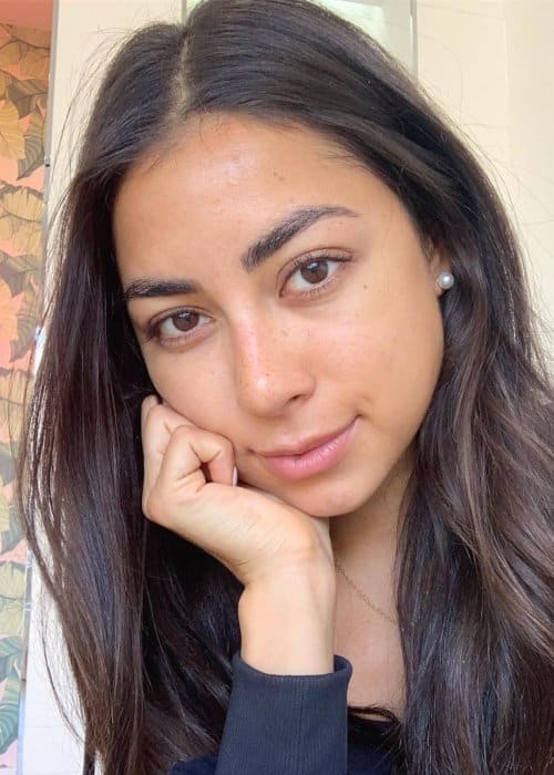 Jeanine Amapola in an Instagram selfie as seen in April 2019