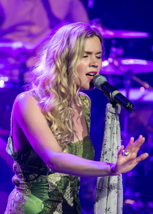 Joss Stone as seen in a picture performing at a concert in Managua, Nicaragua in January 2016