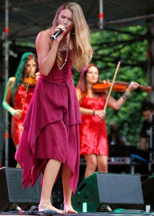 Joss Stone as seen in a picture taken in while performing in August 2010