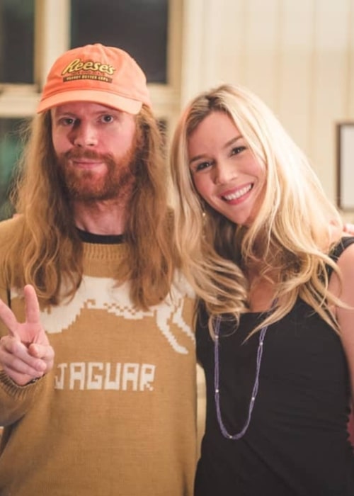 Joss Stone as seen in a picture with Sveinbjörn Thorarensen in Iceland in 2016