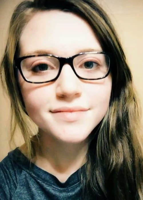 Joy-Anna Forsyth in an Instagram selfie as seen in January 2019