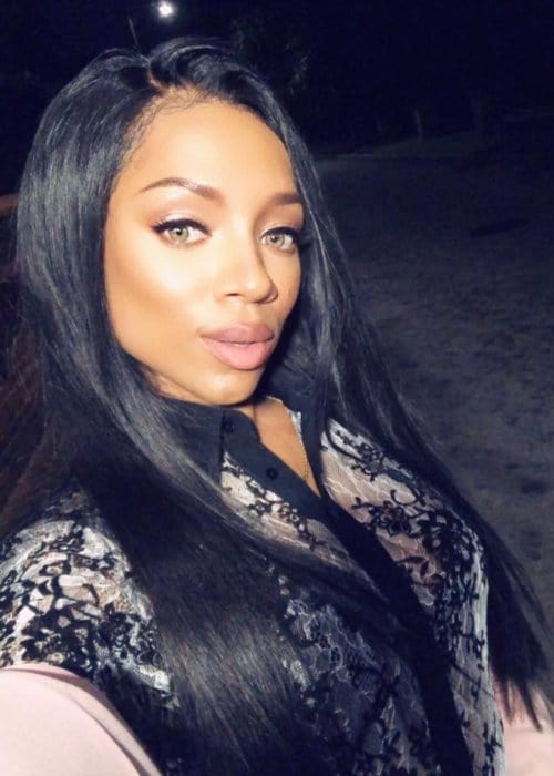 Lil Mama in a selfie in October 2018