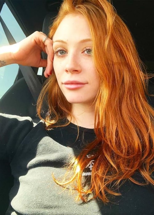 Liliana Mumy as seen in a selfie taken in Palm Springs, California in March 2019