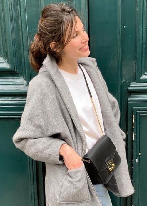 Louise Monot in an Instagram post as seen in April 2019