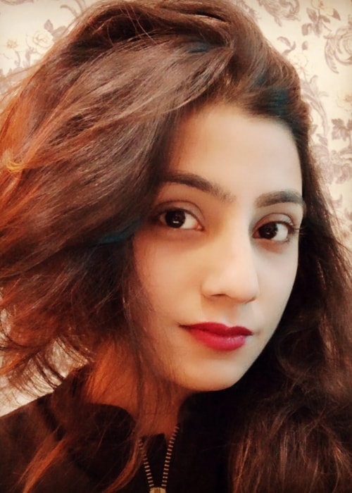 Neha Marda as seen in a close-up selfie taken in May 2019