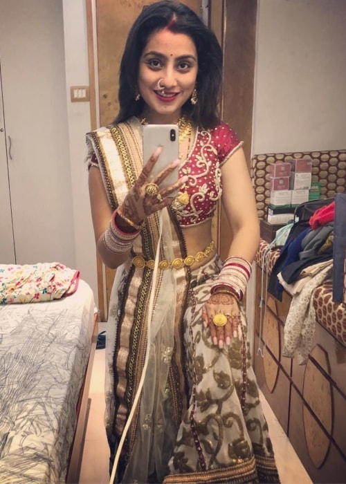Neha Marda as seen in a selfie taken in October 2018