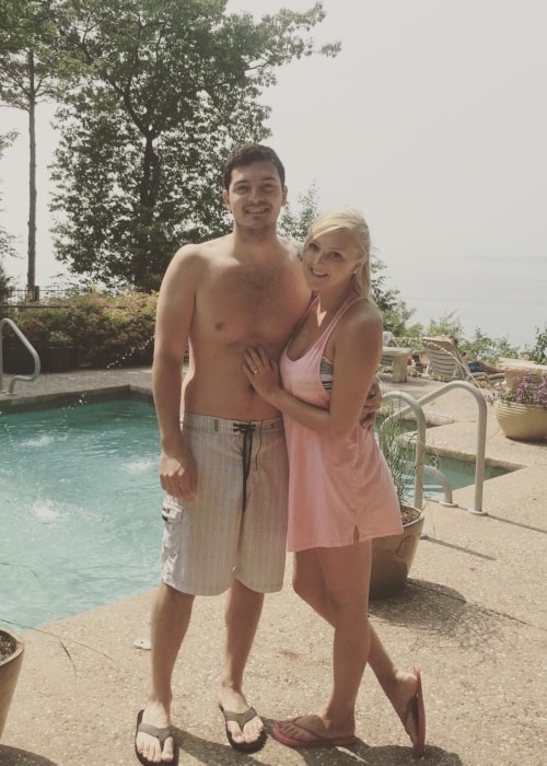 Nickatnyte as seen in a picture with his wife KellyP taken in Michigan in July 2015