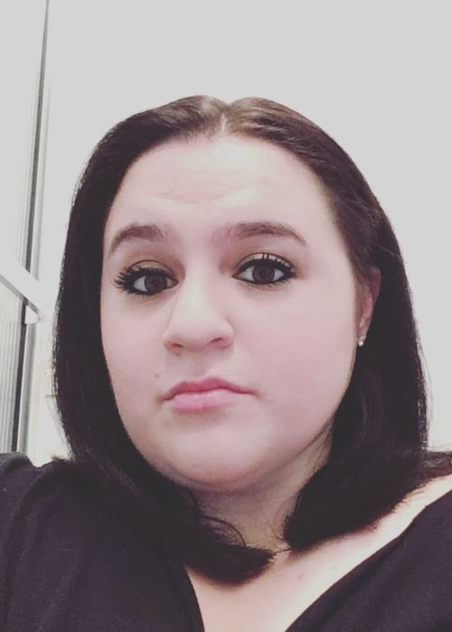 Nikki Blonsky as seen in a selfie taken in March 2017