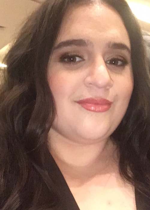 Nikki Blonsky as seen in a throwback selfie