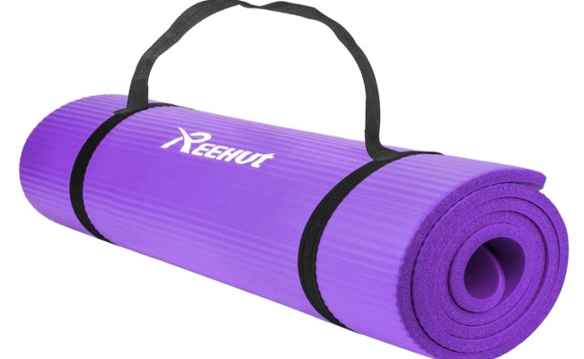 thick exercise mat