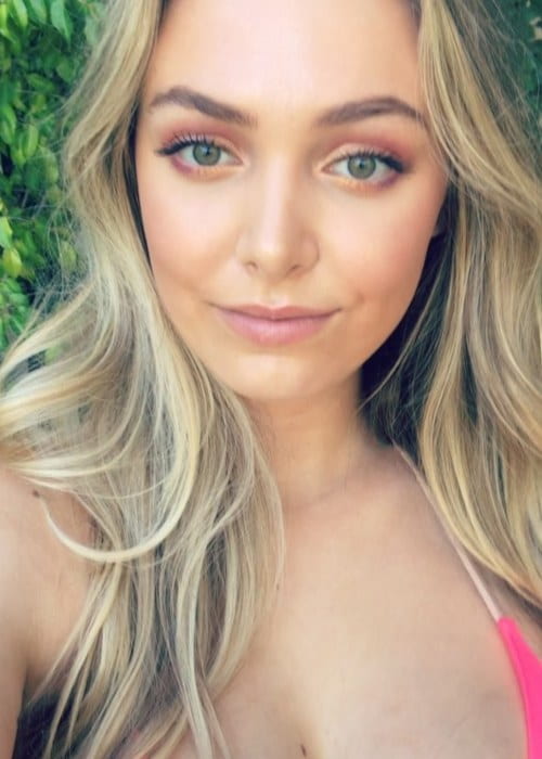 Raine Michaels in an Instagram selfie as seen in June 2018