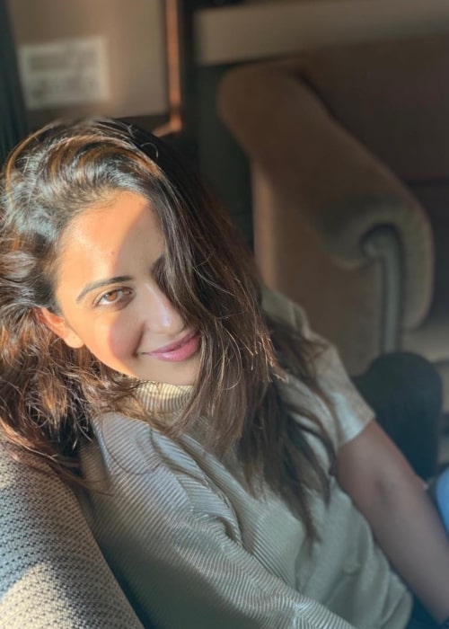 Rakul Preet Singh as seen in a picture taken in February 2019