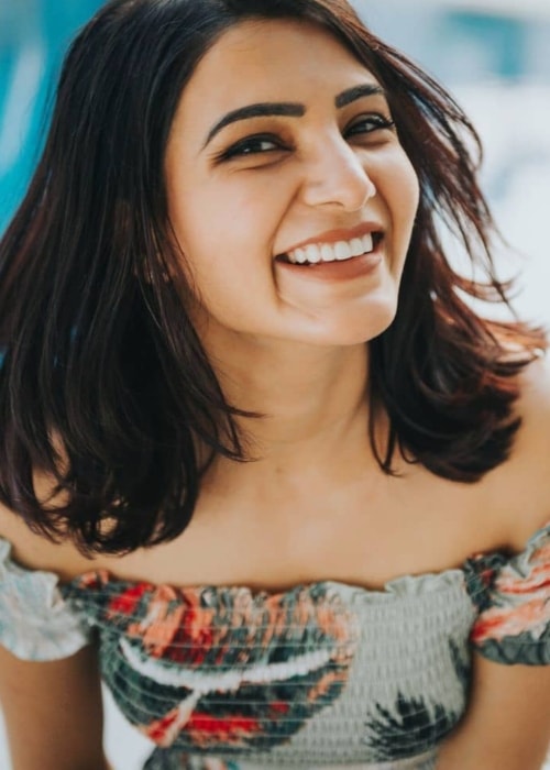 Samantha Akkineni as seen in a picture taken in December 2018