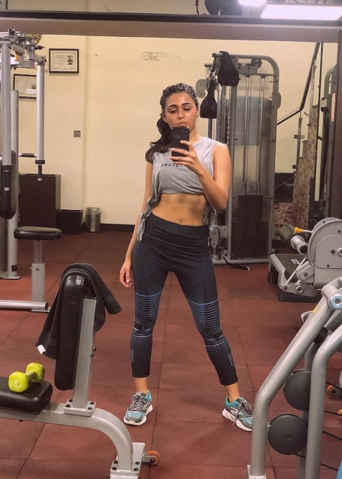 Shalini Pandey as seen in a selfie taken in December 2018