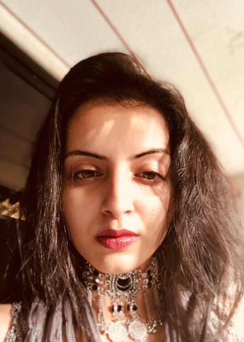 Shrenu Parikh as seen in a selfie taken in April 2018