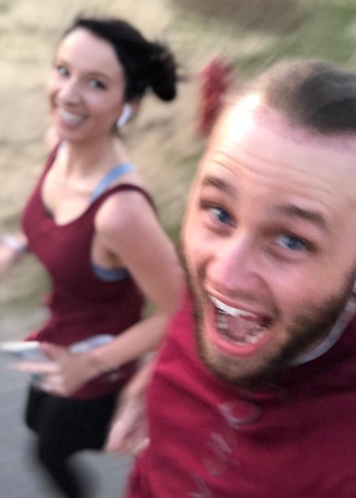 Ssundee as seen in a selfie with Maddie Stapleton in May 2018