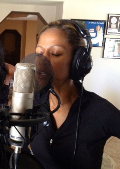 Stacey Dash in an Instagram post as seen in February 2019