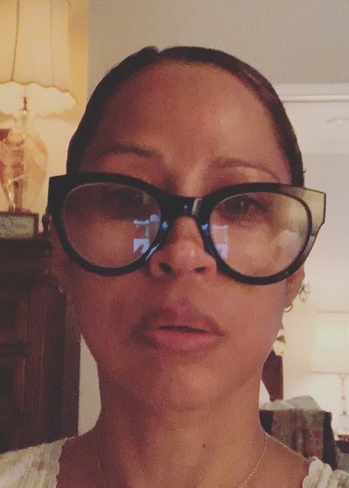 Stacey Dash in an Instagram selfie as seen in April 2019