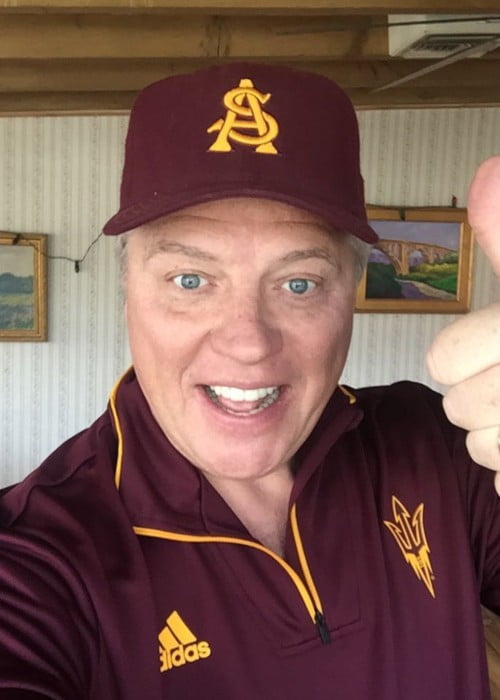 Thomas F. Wilson in an Instagram selfie as seen in March 2019