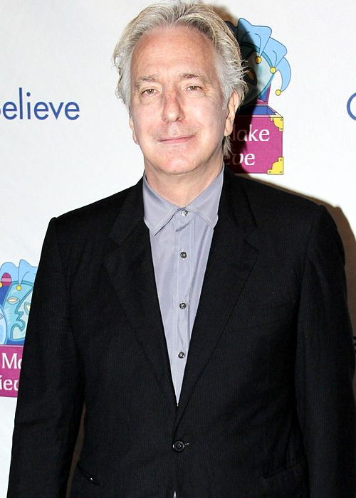 Alan Rickman during an event in November 2011