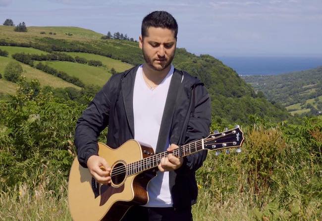 Alejandro Manzano practicing on the Norethern Ireland Hills in August 2017