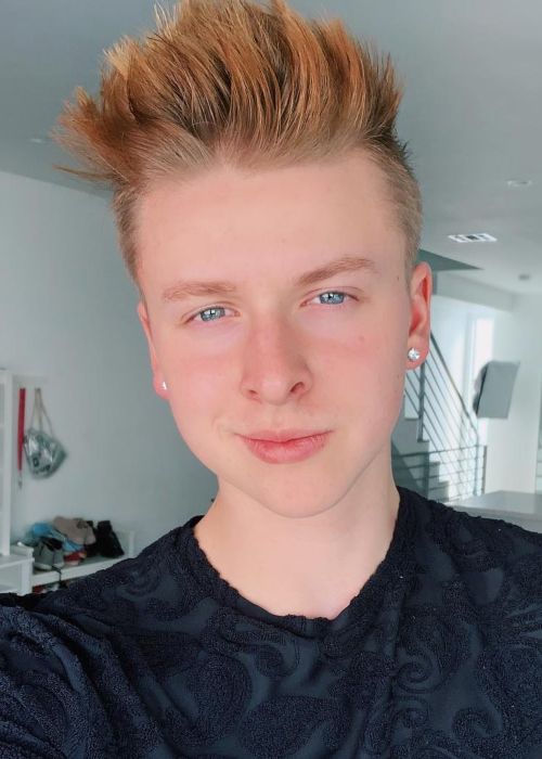 Andrew Gregory in an Instagram selfie as seen in November 2018