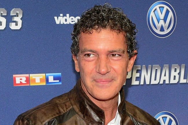 Antonio Banderas at the premiere of a film in August 2014