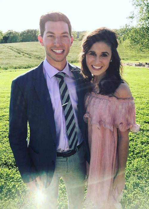Coby Cotton as seen in a picture with his wife Aubrey Cotton taken in May 2017