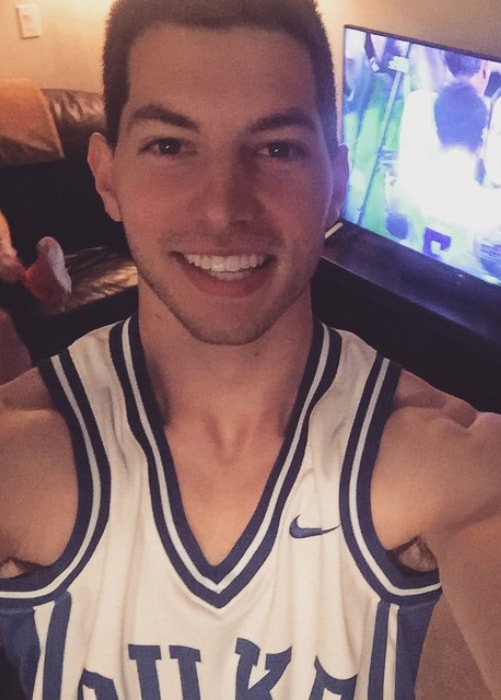 Coby Cotton as seen in a selfie taken in April 2015