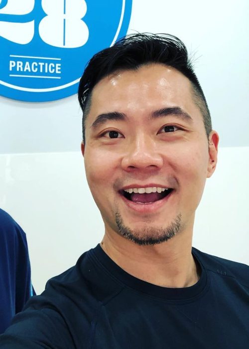 Daniel Ong in an Instagram selfie as seen in Febuary 2019
