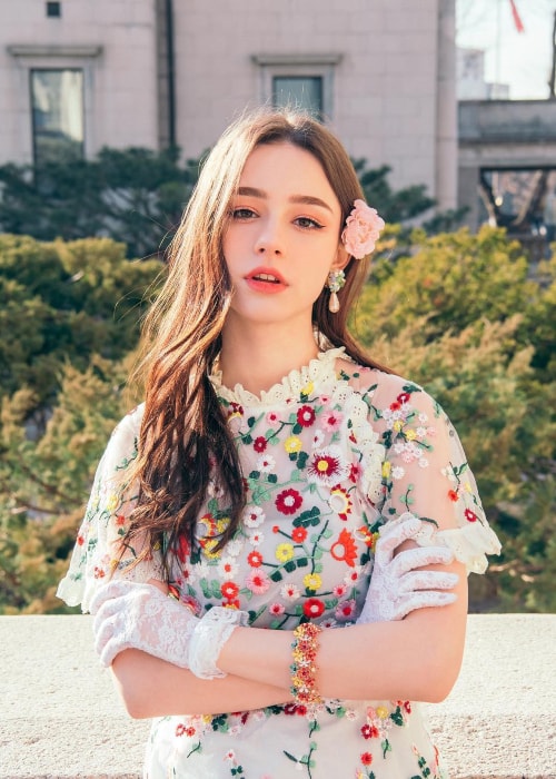 Dasha Taran as seen in a picture taken in Seoul, Korea in February 2019