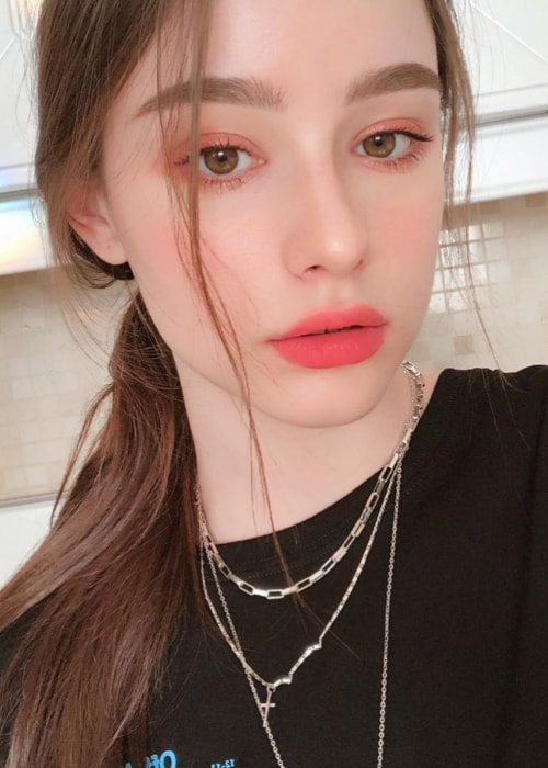 Dasha Taran as seen in a selfie taken in Seoul, Korea, in May 2019