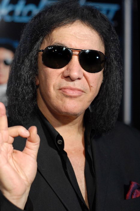 Gene Simmons foto, genomen in Los Angeles, California, USA, op 15 oktober 2012