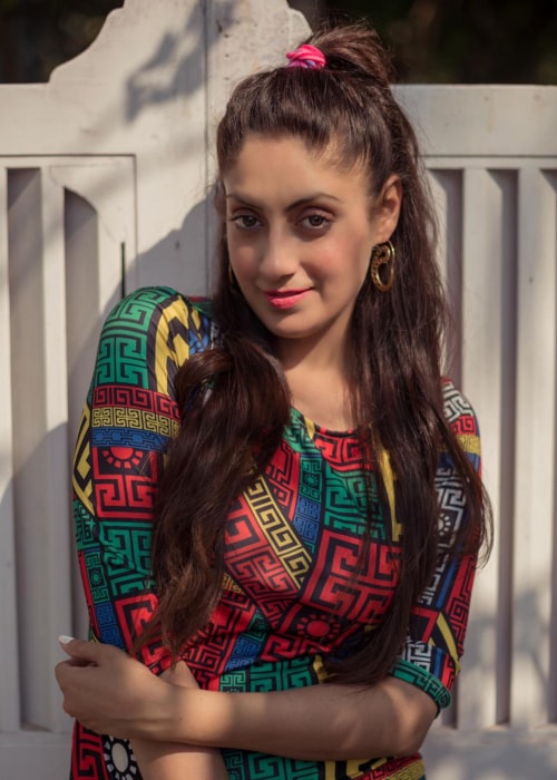 Gurleen Chopra as seen in a picture taken in December 2018