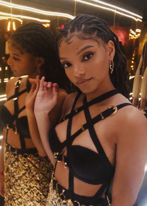 Halle Bailey as seen in a picture taken in March 2019