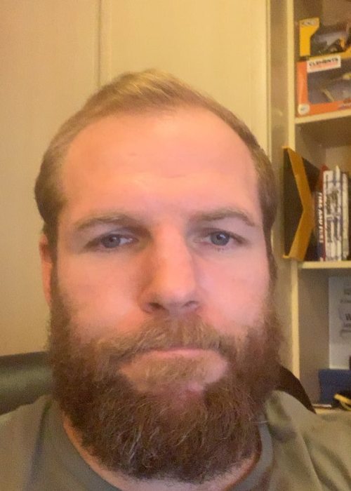 James Haskell in an Instagram selfie as seen in May 2019