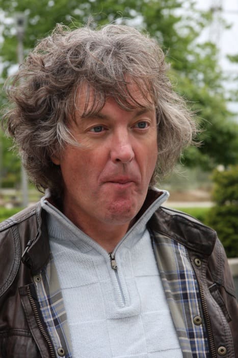 James May during a filming at Farnborough Business Park in July 2010