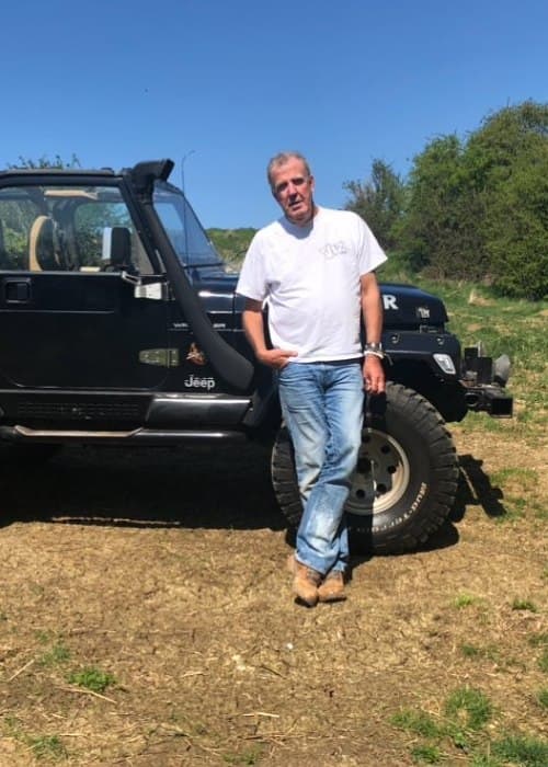 Jeremy Clarkson as seen in April 2019