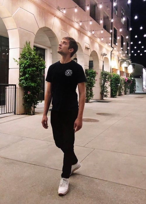 Joey Gatto as seen while posing for a picture in Pasadena, Los Angeles County, California, United States in August 2018